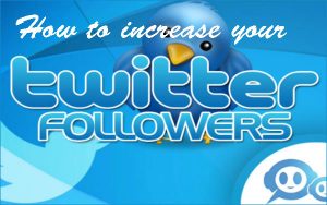 increase Twitter followers